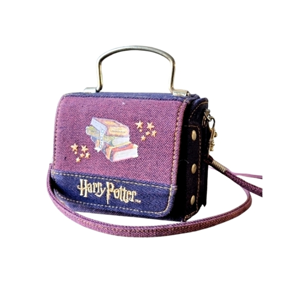 Warner Bros. Handbags - Mini! Harry potter Warner Bros. Purple Crossbody Bag